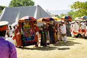 Proces� b�hem Timkatu. Lalibela. Sever, Etiopie.