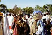 �elo proces� b�hem Timkatu. Lalibela. Sever, Etiopie.