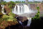Vodop�d na Modr�m Nilu. Bahar Dar. Sever, Etiopie.