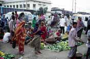 Na trhu. Banglad�.