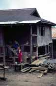 Vesnice horsk�ch kmen�. Oblast okolo vesnice Kalaw. Myanmar (Barma).