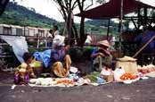 Na �elezni�n�m n�dra��. Oblast okolo vesnice Kalaw.  Myanmar (Barma).