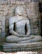 Zbytky star�ho m�sta Polonnaruwa z doby vl�dy Indick� dynastie Chola z 11.-12. stolet�. Sr� Lanka.