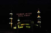 Modr� me�ita, Istanbul. Turecko.