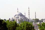 Modr� me�ita, Istanbul. Turecko.