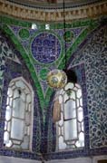 Pal�c Topkapi, s�dlo v�ech Ottomansk�ch sult�n�. Postaven Mehmedem II po bytv� o Constantinapol v roce 1453. Istanbul. Turecko.