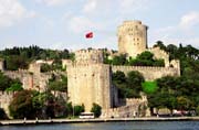 Okol� Bosporu, Istanbul. Turecko.