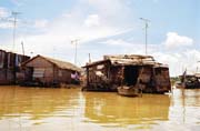 �ivot na vod� v Mekong delt�.  Vietnam.