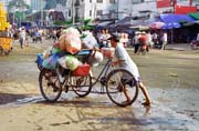 Ran� trh v Saigonu. Vietnam.