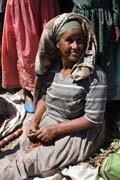 Trh, ji�n� od Addis Abbeby. Jih, Etiopie.