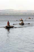 Ryb� trh, jezero Awasa. Jih, Etiopie.