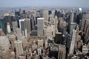 Pohled z Empire State Building, Manhattan, New York. Spojen� st�ty americk�.