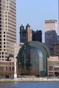 Ji�n� Manhattan, New York. Spojen� st�ty americk�.