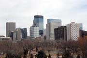 Sculpture Garden, Minneapolis, Minnesota. Spojen� st�ty americk�.
