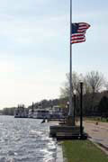 Stillwater, �dol� �eky St Croix, Minnesota. Spojen� st�ty americk�.