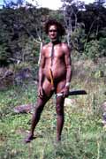 Domorodec z kmene Dani. �dol� Baliem. Papua, Indon�sie.