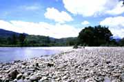 �eka Baliem. Severn� ��st Baliemsk�ho �dol�. Papua, Indon�sie.