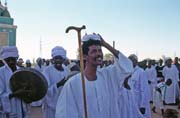 �ek�n� na tan��c� dervi�e. Me�ita Hamed-an Nil, Chart�m (Omdurman). S�d�n.