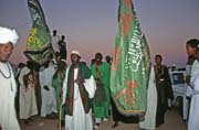 Tan��c� dervi�ov�. Me�ita Hamed-an Nil, Chart�m (Omdurman). S�d�n.