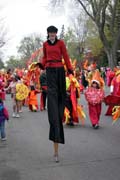May Day pr�vod a oslava, Minneapolis, Minnesota. Spojen� st�ty americk�.