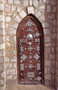 Tradi�n� dve�e v magrebsk�m stylu ve m�st� Timbuktu (Tombouctou). Mali.
