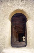 Hlin�n� me�ita postaven� v sahelsk�m stylu. Vesnice Bor�. Mali.