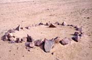 Poh�ebn� m�sto. Pou�� Sahara. Mali.