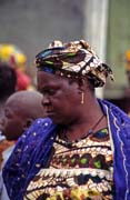 Tradi�n� pond�ln� trh, m�sto Djenn�. Mali.