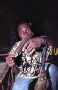 Hudebn� produkce etnika Bambara. Mali.