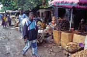Ulice v hlavn�m m�st� Bamako. Mali.