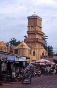 Ulice v hlavn�m m�st� Bamako. Mali.