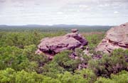 Sk�la Nourlangie Rock. N�rodn� park Kakadu. Austr�lie.