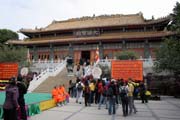 Buddhistick� monaterie Po Lin - m�sto, kde stoj� Tian Tan Buddha. Hong Kong.