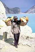 Sopka Kawah Ijen. J�va, Indon�sie.