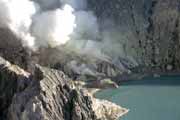 Sopka Kawah Ijen. J�va, Indon�sie.