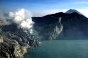Sopka Kawah Ijen. J�va, Indon�sie.