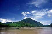 �eka Mekong v severn�m Laosu. Laos.