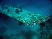 Pot�p�n� u ostrova Biak, lokalita Catalina wreck. Papua, Indon�sie.