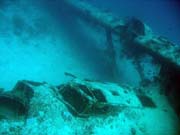 Pot�p�n� u ostrova Biak, lokalita Catalina wreck. Papua, Indon�sie.