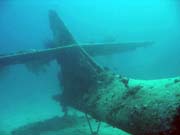 Pot�p�n� u ostrova Biak, lokalita Catalina wreck. Papua, Indon�sie.