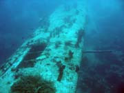 Pot�p�n� u ostrova Biak, lokalita Catalina wreck. Papua, Indon�sie.