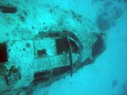 Pot�p�n� u ostrova Biak, lokalita Catalina wreck. Papua, Indon�sie.