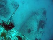 Pot�p�n� u ostrova Biak, lokalita Catalina wreck. Papua, Indon�sie.
