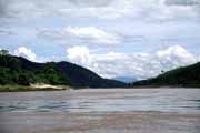 �eka Mekong v severn�m Laosu. Laos.