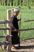 �ena z etnika Pa-O. Vesnice kolem jezera Inle. Myanmar (Barma).