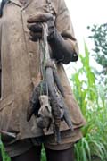 Animistick� feti�e, etnikum Somba. Oblast Boukoumb�. Benin.