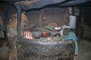 P��zem� domu tata somba - skladi�t� a tak� m�sto pro dobytek. Oblast Boukoumb�. Benin.