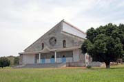 Zn�m� katolick� kostel v Dassa Zoum�. Benin.