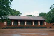 S�dlo Dahomejsk�ch kr�l� ve m�st� Abomey. Benin.