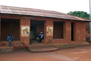 S�dlo Dahomejsk�ch kr�l� ve m�st� Abomey. Benin.